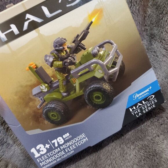 MEGA Brands - HALO FLEETCOM Mongoose Vehicle Building Kit with Micro Figure 13+ - Picture 2 of 7